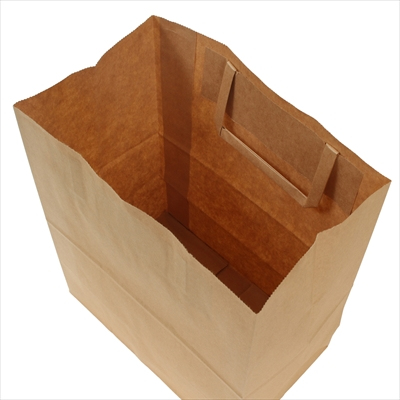 パックタケヤマ 紙袋 手提 H平23 未晒 無地