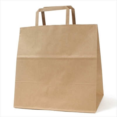 パックタケヤマ 紙袋 手提 H平26 未晒 無地