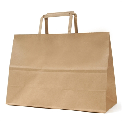 パックタケヤマ 紙袋 手提 H平XS 未晒 無地