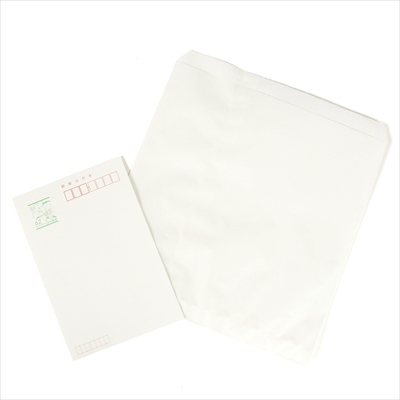 パックタケヤマ 紙袋 マチナシ 小分ケ 白 平1