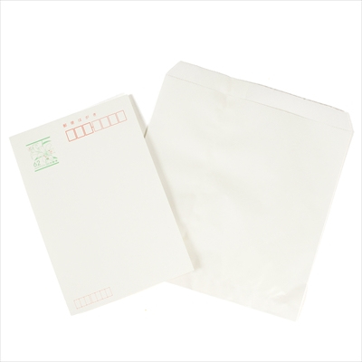 パックタケヤマ　紙袋 マチナシ 小分ケ 白 平3