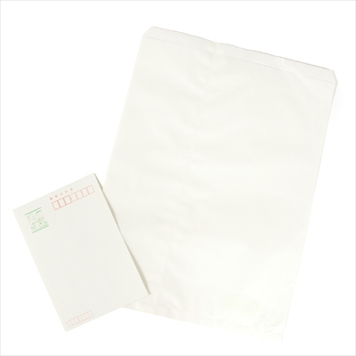 パックタケヤマ 紙袋 マチナシ 小分ケ 白 特1