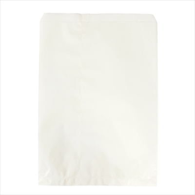 パックタケヤマ　紙袋 マチナシ 小分ケ 白 1