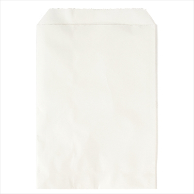 パックタケヤマ 紙袋 マチナシ 小分ケ 白 7