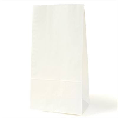 パックタケヤマ 紙袋 マチアリ H12 晒 無地