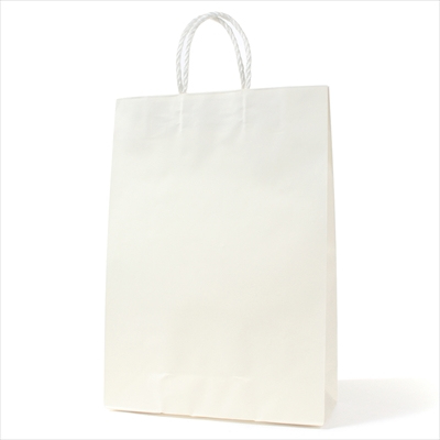 パックタケヤマ 紙袋 手提 2才 白無地