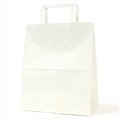 パックタケヤマ 紙袋 手提 H平23 晒 無地