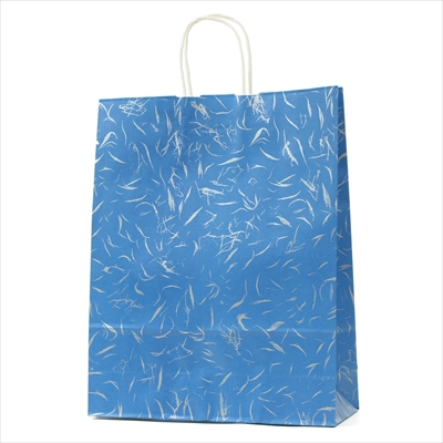 パックタケヤマ 紙袋 手提 HZ 風雅 ブルー