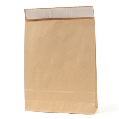 パックタケヤマ　紙袋 マチアリ 宅配袋 中