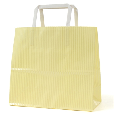 パックタケヤマ 紙袋 手提 H平24 クリスタル イエロー