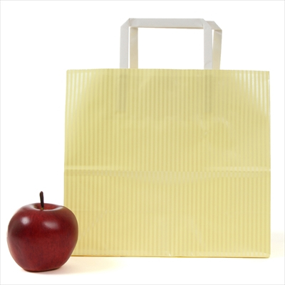 パックタケヤマ 紙袋 手提 H平24 クリスタル イエロー