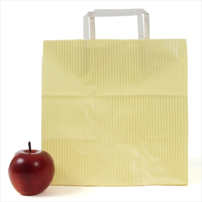 パックタケヤマ 紙袋 手提 H平26 クリスタル イエロー