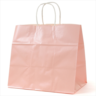 パックタケヤマ 紙袋 手提 HV75 クリスタル ピンク