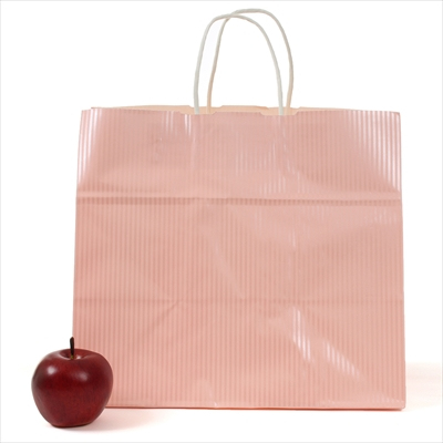 パックタケヤマ 紙袋 手提 HV75 クリスタル ピンク
