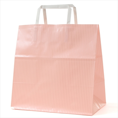 パックタケヤマ 紙袋 手提 H平26 クリスタル ピンク