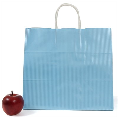 パックタケヤマ 紙袋 手提 HV75 クリスタル ブルー