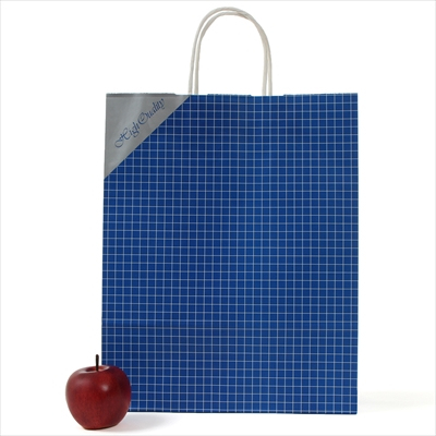 パックタケヤマ　紙袋 手提 HZ ネット ブルー