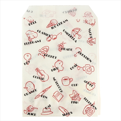 パックタケヤマ 紙袋 マチナシ F8 バラエティ