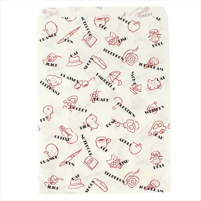 パックタケヤマ　紙袋 マチナシ F18 バラエティ