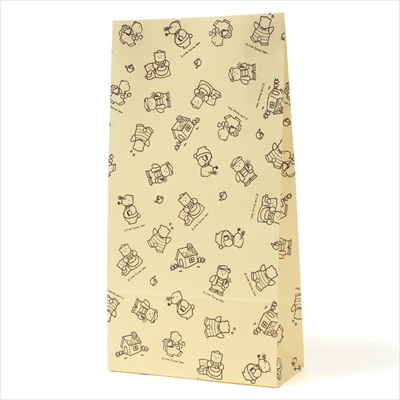 パックタケヤマ　紙袋 マチアリ HS3 リトルベアー