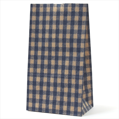 パックタケヤマ 紙袋 マチアリ H4 チェック