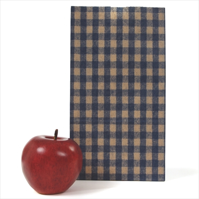 パックタケヤマ 紙袋 マチアリ H4 チェック