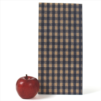 パックタケヤマ 紙袋 マチアリ H8 チェック