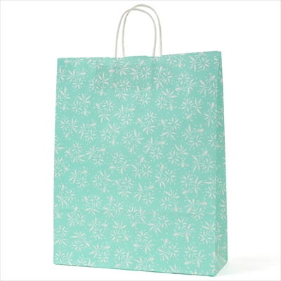 パックタケヤマ 紙袋 手提 HZ ロマン ブルー