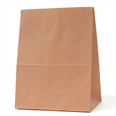 パックタケヤマ 紙袋 マチナシ 小分ケ 白 4