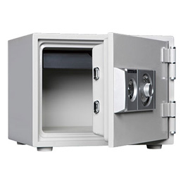 【軒先渡し】ダイヤセーフ(旧:日本金銭機械) 家庭用耐火金庫 D30-1 ダイヤルタイプ 30分耐火 A4用紙収納 29kg【送料無料】【メーカー直送】の商品画像1枚目