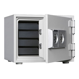 【軒先渡し】ダイヤセーフ(旧:日本金銭機械) 家庭用耐火金庫 DW30-4 2キータイプ 30分耐火 A4用紙収納 30kg【送料無料】【メーカー直送】の商品画像1枚目