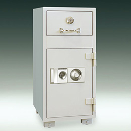 【車上渡し】ダイヤセーフ(旧:日本金銭機械) 耐火金庫 夜間投入庫 P79 1時間耐火 90kg【送料無料】【メーカー直送】の商品画像1枚目