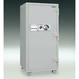 【車上渡し】ダイヤセーフ(旧:日本金銭機械) 業務用耐火金庫 DTS130 ダイヤルタイプ 2時間耐火 310kg【送料無料】【メーカー直送】の商品画像1枚目