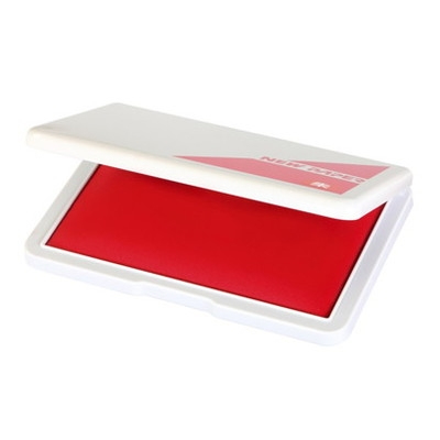 新朝日　ニューペーパースタンプ台特大形　朱 NPA-4V