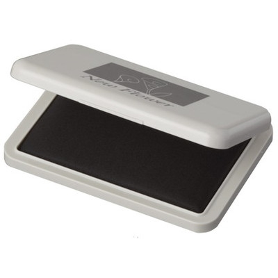 新朝日　ニューフラワースタンプ台中形　黒 NFS-2D