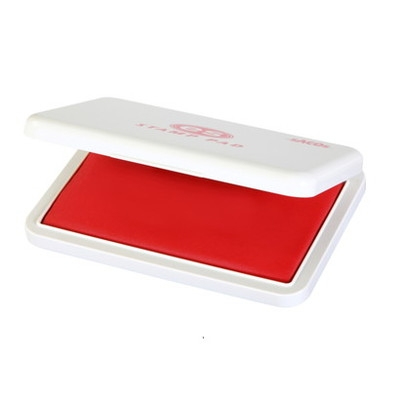 新朝日　ｅｓスタンプ台大形　赤 ES-3R