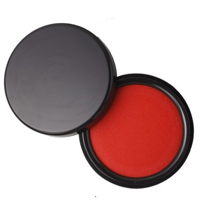 新朝日　明色エース朱肉７５号φ７８ｍｍ NLA-75