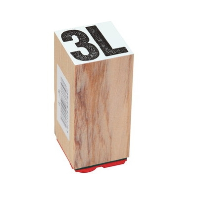 新朝日　等級ゴム印Ａ型　３Ｌ A-3L