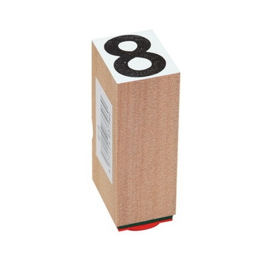 新朝日　等級ゴム印Ｂ型　８ B-8