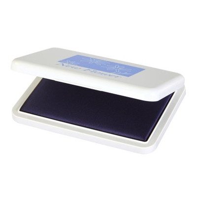 新朝日　ニューフラワースタンプ台大形　藍 NFS-3B