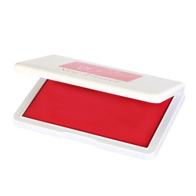 新朝日　ニューフラワースタンプ台特大形　赤 NFS-4R