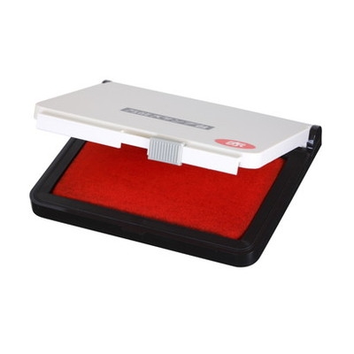 新朝日　万能スタンプ台大形　赤 NBS-3R