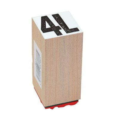 新朝日　等級ゴム印Ａ型　４Ｌ A-4L