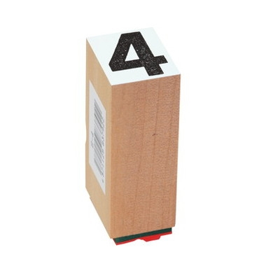 新朝日　等級ゴム印Ｂ型　４ B-4