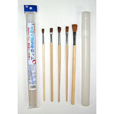 志昌堂　水彩えのぐ筆　10号丸型　SE-10R