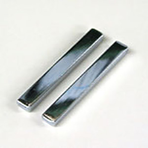 志昌堂　ニッケル文鎮　2本組　16×120