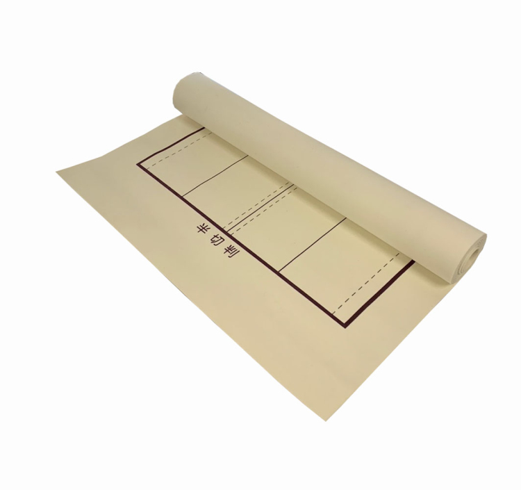 下敷 半切判 樹脂ラシャ 2行・4行 片面罫線入