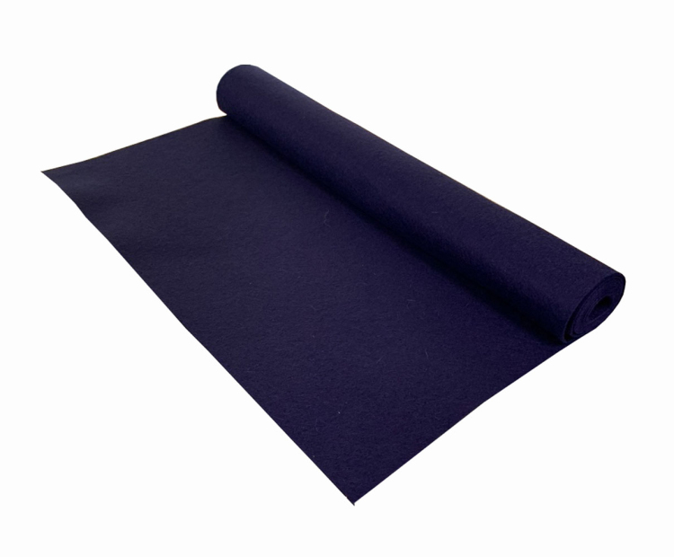下敷 半切判 あすか毛氈 濃紺 1mm