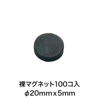 銀鳥　裸マグネット・直径20（100コ入）