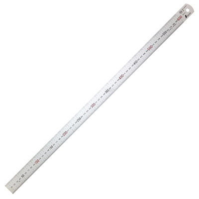 共栄プラスチック　シルバーステン直線定規　60cm SS-1260